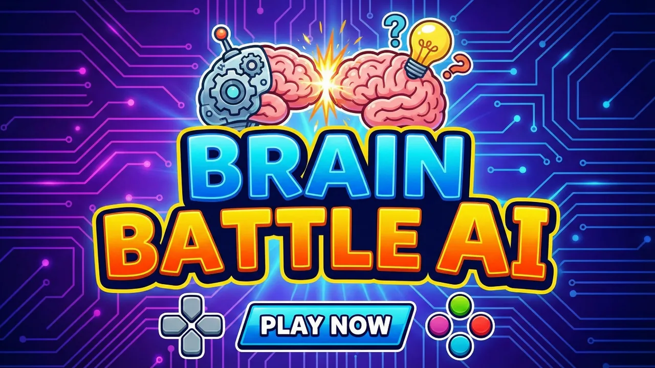Brain Battle AI multiplayer quiz party game with AI-powered questions for Amazon devices